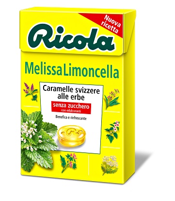 RICOLA MELISSA LIMONCELLA SENZA ZUCCHERO 50 G - farmasconti.eu