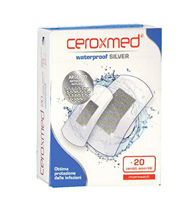 CEROXMED WATERPROOF SILVER 20 PEZZI ASSORTITI - farmasconti.eu