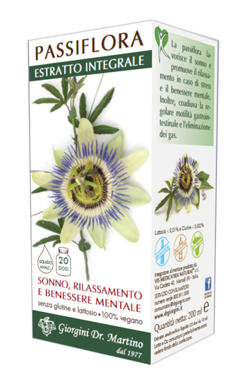 PASSIFLORA ESTRATTO INTEGRALE 200 ML - farmasconti.eu