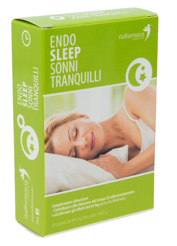 ENDO SLEEP SONNI TRANQUILLI 30 CAPSULE - farmasconti.eu
