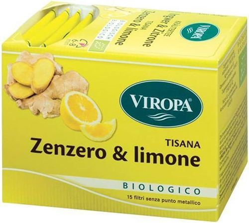 VIROPA ZENZERO&LIMONE BIOLOGICO 15 FILTRI - farmasconti.eu