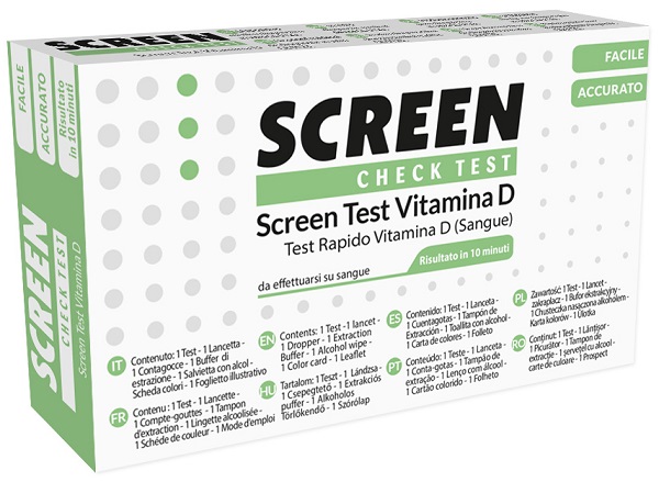 SCREEN TEST RAPIDO 25-IDROSSIVITAMINA D PUNGIDITO 1 PEZZO - farmasconti.eu