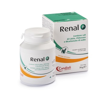RENAL P MANGIME COMPLEMENTARE PER CANI E GATTI BARATTOLO 70 G - farmasconti.eu