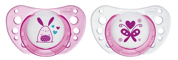 CHICCO SUCCHICCO AIR GIRL CAUCCIU' 0-6 MESI 2 PEZZI - farmasconti.eu