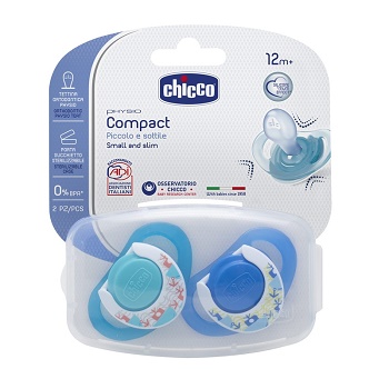 CHICCO SUCCHIETTO COMPACT BOY S 16-36 MESI 2 PEZZI - farmasconti.eu