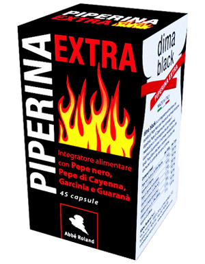 PIPERINA EXTRA DIMA BLACK 45 CAPSULE - farmasconti.eu