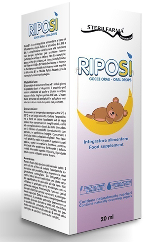 RIPOSI' NOTTE GOCCE ORALI 20 ML - farmasconti.eu