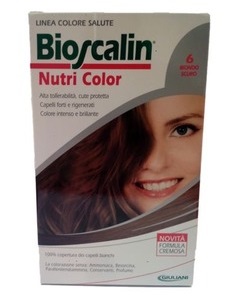 BIOSCALIN NUTRI COLOR 6 BIONDO SCURO SINCROB 124 ML - farmasconti.eu