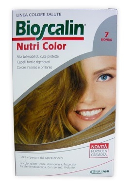 BIOSCALIN NUTRI COLOR 7 BIONDO SINCROB 124 ML - farmasconti.eu