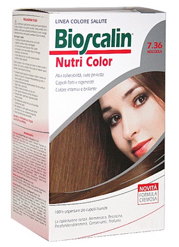 BIOSCALIN NUTRI COLOR 7,36 NOCCIOLA SINCROB 124 ML - farmasconti.eu