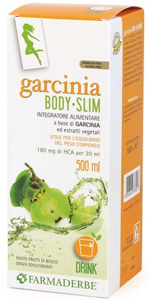 GARCINIA BODY SLIM GUSTO FRUTTI DI BOSCO 500 ML - farmasconti.eu