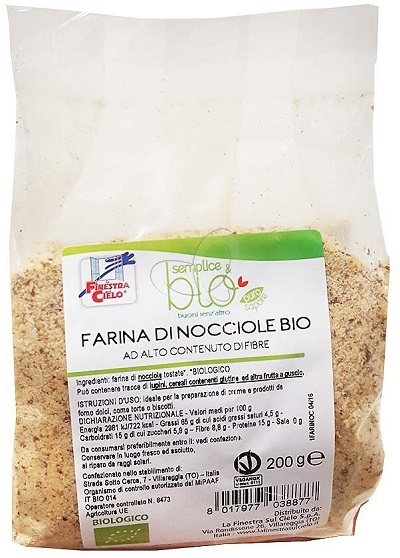 SEMPLICE&BIO FARINA DI NOCCIOLE 200 G - farmasconti.eu