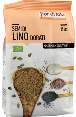 SEMI LINO DORATI SENZA GLUTINE BIO 400 G - farmasconti.eu