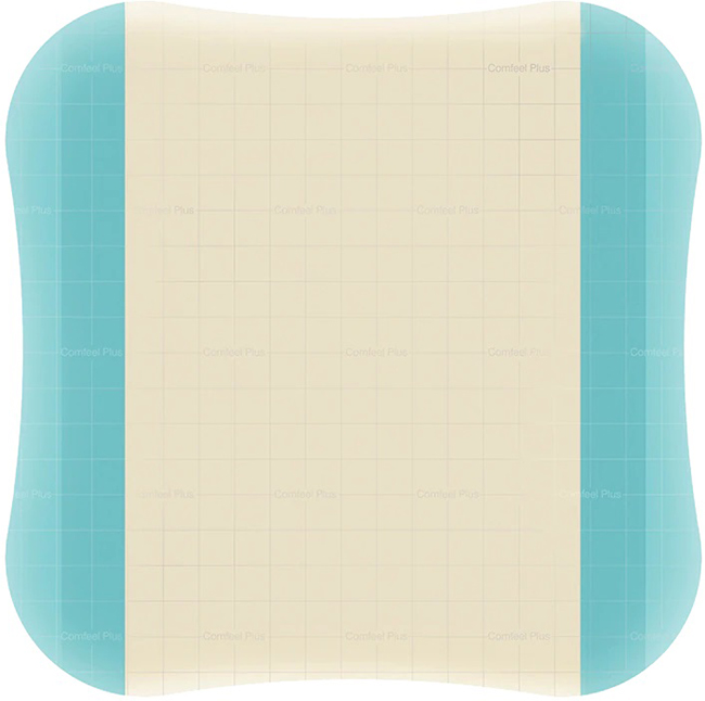 MEDICAZIONE SPECIALE ATTIVA CON IDROCOLLOIDE CON BORDI SMUSSATI COMFEEL PLUS 10X10 CM 10 PEZZI - farmasconti.eu