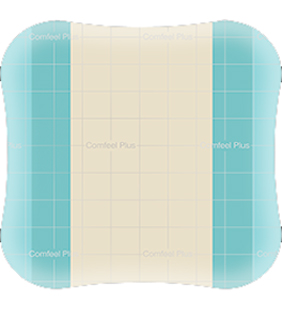 MEDICAZIONE SPECIALE ATTIVA CON IDROCOLLOIDE CON BORDI SMUSSATI COMFEEL PLUS 20X20 CM 5 PEZZI - farmasconti.eu