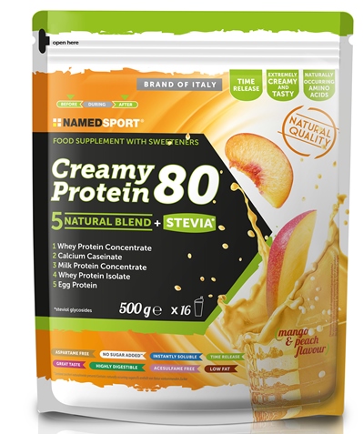 CREAMY PROTEIN MANGO PEACH 500 G - farmasconti.eu
