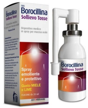 NEOBOROCILLINA SOLLIEVO TOSSE SPRAY 20 ML - farmasconti.eu