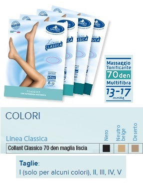 SAUBER COLLANT 70 DENARI MAGLIA LISCIA NERO 3 LINEA CLASSICA - farmasconti.eu