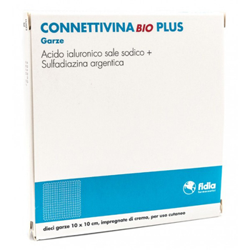 CONNETTIVINABIO PLUS GARZA 10 X 10 CM 10 PEZZI - farmasconti.eu