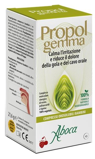 PROPOLGEMMA BAMBINI 45 COMPRESSE OROSOLUBILI 480 MG - farmasconti.eu