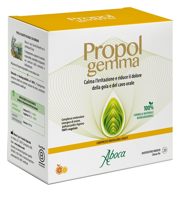 PROPOLGEMMA 20 COMPRESSE OROSOLUBILI ADULTI 1,50 G - farmasconti.eu