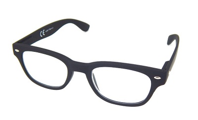 OCCHIALE DA LETTURA PREMONTATO T-VEDO GUMMY 2 NERO +3,50 - farmasconti.eu