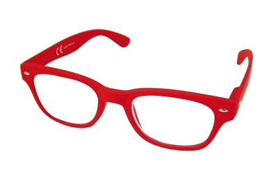 OCCHIALE DA LETTURA PREMONTATO T-VEDO GUMMY 2 ROSSO +3,50 - farmasconti.eu