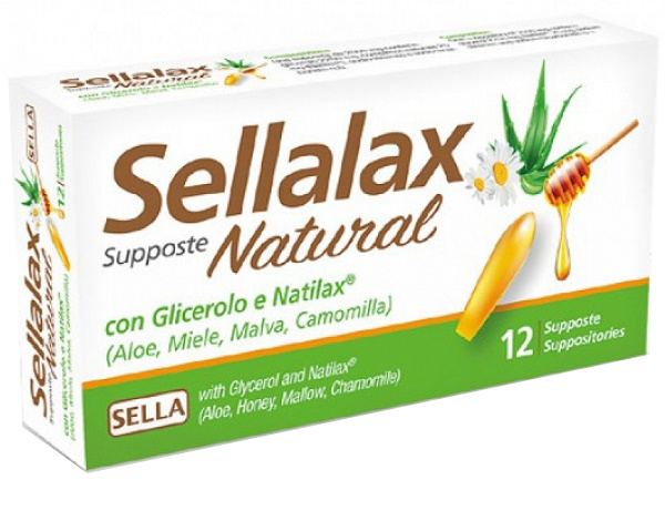 SELLALAX NATURAL MD 12 SUPPOSTE - farmasconti.eu