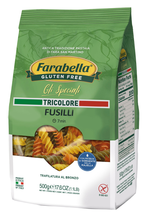 FARABELLA FUSILLI TRICOLORE 500 G - farmasconti.eu