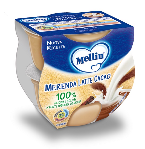 MELLIN MERENDA LATTE CACAO 2 X 100 G - farmasconti.eu