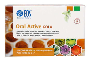 EOS ORAL ACTIVE GOLA 20 COMPRESSE - farmasconti.eu