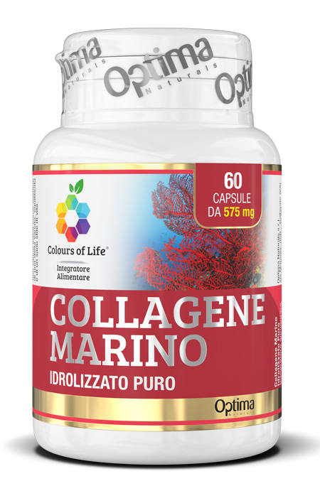 COLOURS OF LIFE COLLAGENE MARINO IDROLIZZATO PURO 60 CAPSULE 575 MG - farmasconti.eu