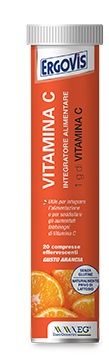 ERGOVIS VIT C 1000MG 20 COMPRESSE EFFERVESCENTI - farmasconti.eu