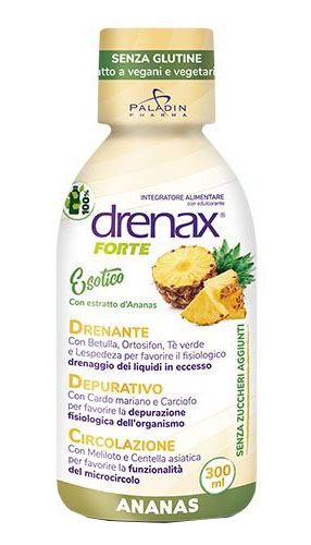 DRENAX FORTE ESOTICO CON ESTRATTO D'ANANAS 300 ML - farmasconti.eu