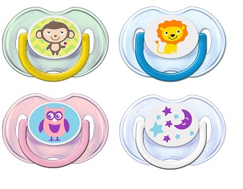 SUCCHIETTO SCIMMIETTA E CIVETTA 0-6 MESI 2 PEZZI - farmasconti.eu