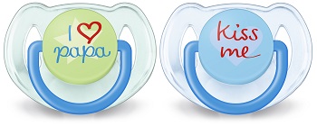 SUCCHIETTO LOVE 6-18 MESI MASCHIO 2 PEZZI - farmasconti.eu