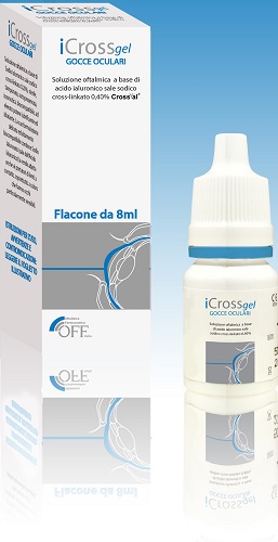 ICROSS GEL GOCCE OCULARI ACIDO IALURONICO CROSS-LINKATO 0,4% 8 ML - farmasconti.eu