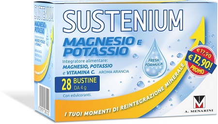 SUSTENIUM MAGNESIO POTASSIO 28 BUSTINE PROMO - farmasconti.eu