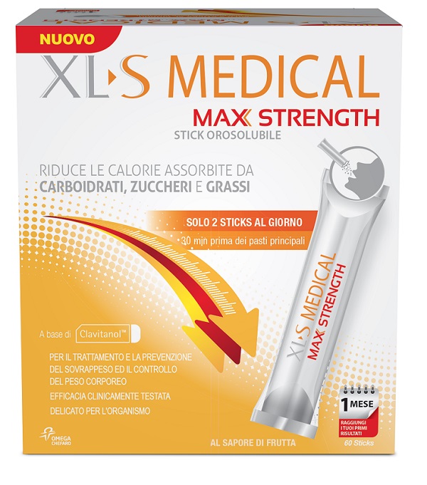 XLS MEDICAL MAX STRENGTH 60 STICK OROSOLUBILI - farmasconti.eu