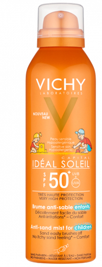 IDEAL SOLEIL ANTI-SAND KIDS SPF50 200 ML - farmasconti.eu