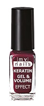 MY NAIL KERATIN GEL & VOLUME EFFECT 105 AMARANTH RED - farmasconti.eu