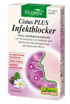 ALSIROYAL INFEKT BLOCKER CISTUS PLUS  30 PASTIGLIE GOMMOSE 57 G - farmasconti.eu