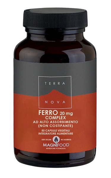 COMPLESSO DI FERRO AD ALTO ASSORBIMENTO 20 MG 50 CAPSULE - farmasconti.eu