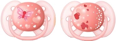 SUCCHIETTO ULTRA SOFT 6/18M DECORATO FEMMINA SCF 223/22 - farmasconti.eu