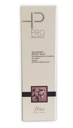 HINO NATURAL SKINCARE PRO BALANCE SHOWER BODY SILK DETERGENTE CORPO 200 ML - farmasconti.eu
