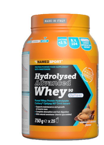 HYDROLYSED ADVANCED WHEY CHOCO ALMOND 750 G - farmasconti.eu