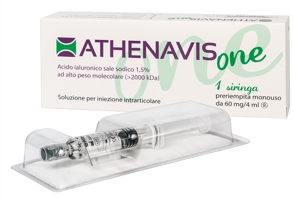 SIRINGA INTRA-ARTICOLARE ATHENAVIS ONE ACIDO IALURONICO 1,5% 4 ML - farmasconti.eu