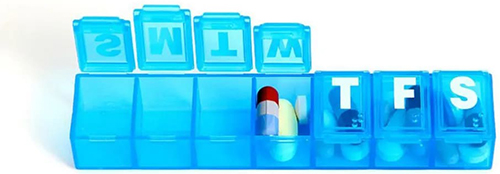 PORTAPILLORE SET MEDSTIMANALE MEDS - farmasconti.eu