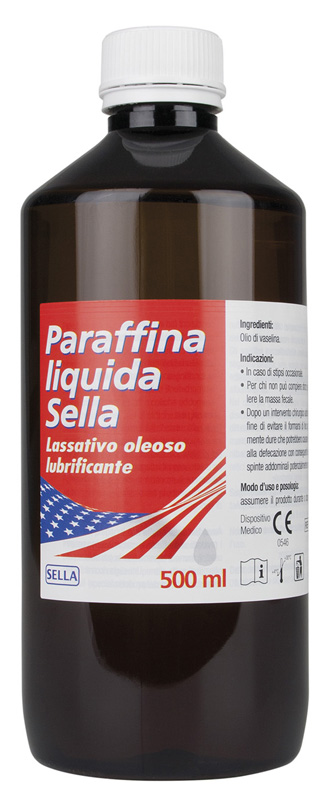 PARAFFINA LIQUIDA MD LASSATIVO 500 ML SELLA - farmasconti.eu