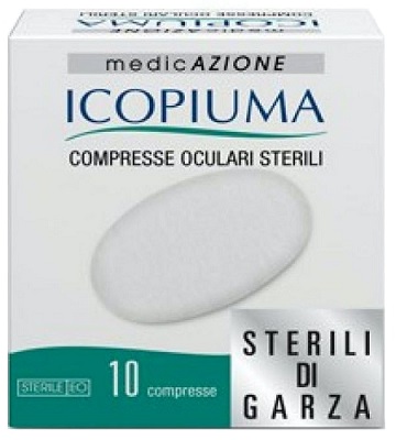 COMPRESSE OCULARI ADESIVE STERILI 10 PEZZI - farmasconti.eu